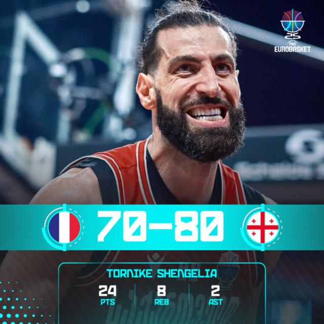 pg电子登录-欧锦赛再爆冷门！格鲁吉亚击败法国 队史首进八强