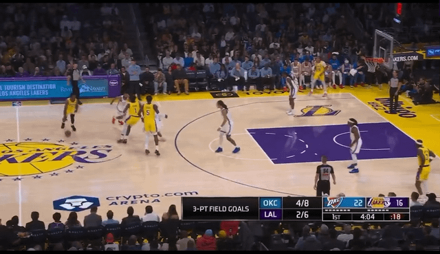 pg电子登录-布朗尼喂出生涯首记三分，湖人板凳席炸了